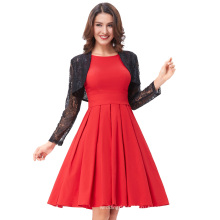 Белль некоторые из них имеют красный цвет прикалывать платье Ретро случайный Участник одеяние 50-х годов старинные платья женщин летнее платье BP000091-2